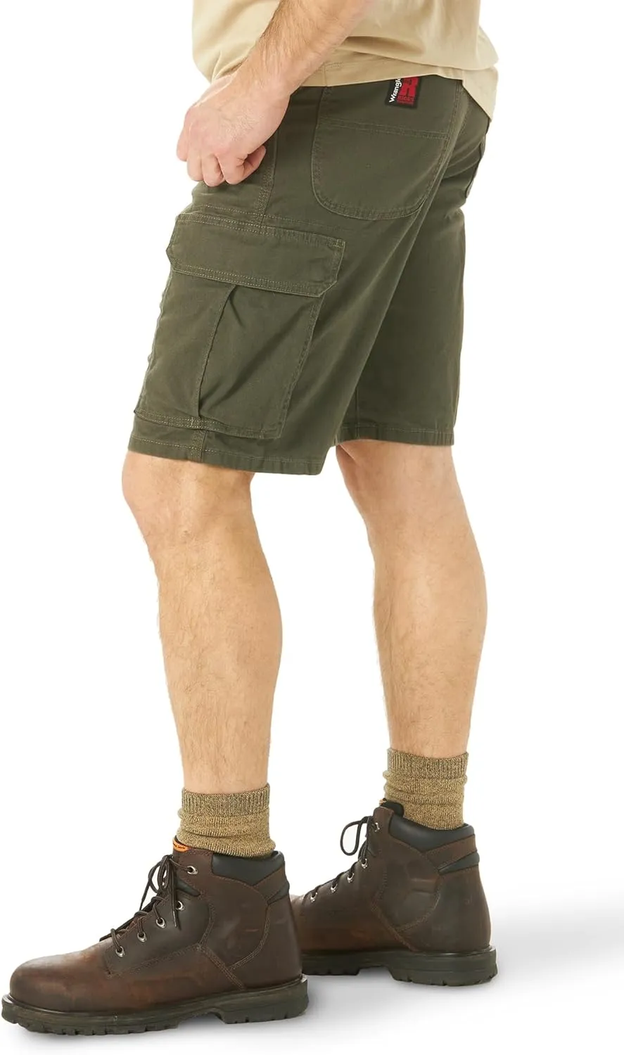 Wrangler Riggs Workwear Men's 11" Relaxed Stretch Ranger Short
